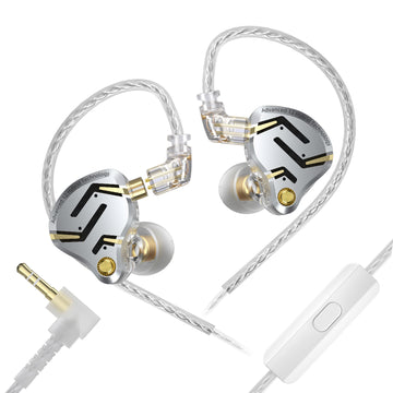 【KZ ZS12 PRO 2】Flagship-grade Super-Linear 1DD+5BA Hybrid IEM, 3.5mm, Type C Sound Card Version for Gamers - KEEPHIFI