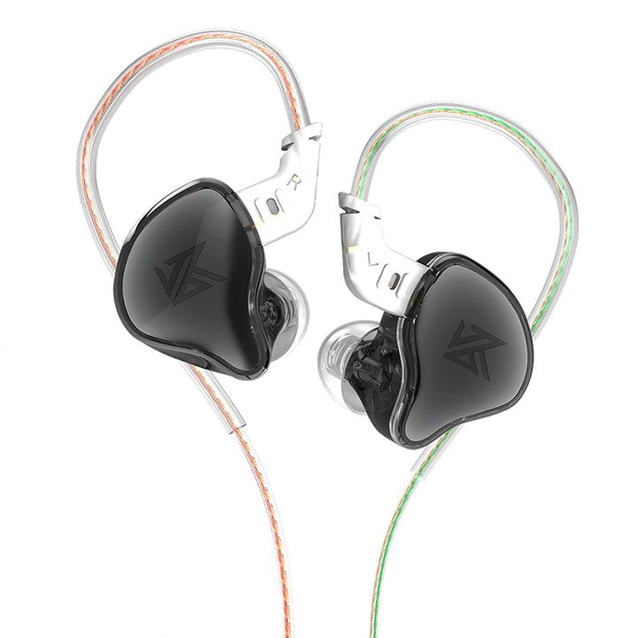 【KZ EDC——Clearance】 Monitor-Grade Dynamic Earphones – 10mm High-Resolution DD, PET Diamond-Like Diaphragm, 20Hz-40kHz, 3.5mm Gold-Plated, - KEEPHIFI