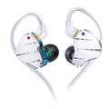 【KBEAR KS10】 1DD+4BA Metal Earphone HIFI In Ear Earbud With 0.78mm Cable Sport Game Music Monitor Sound Noise Reduction Headset - KEEPHIFI