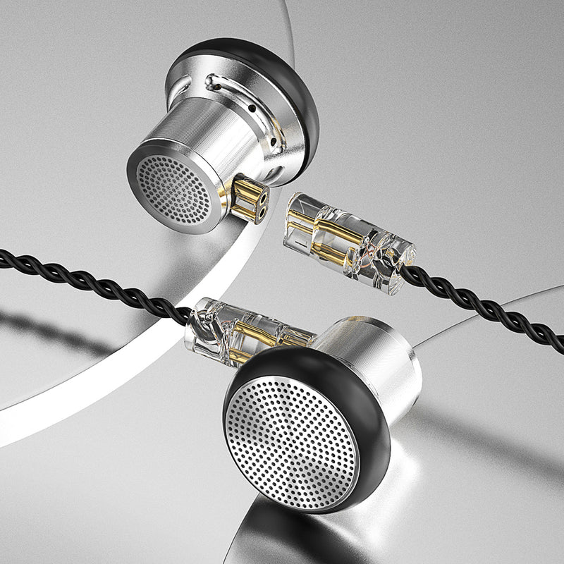 【ND DTS Earphone】High Performance 14.2mm Large Sized Dynamic Driver Unit Wired Headphones