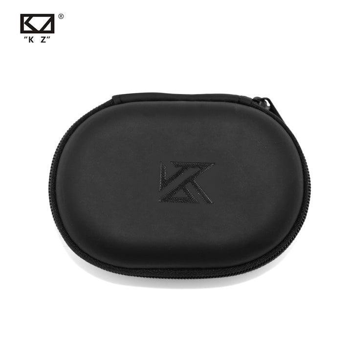 【KZ Portable Cortical Bag】 – High-Quality PU Leather Earphone Storage Case