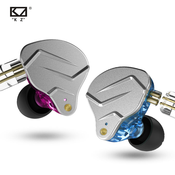 KZ ZSN Pro in Ear Monitors IEM Earphones with Hybrid Dynamic Driver Balanced Armature Wired Earbuds Headphones 1DD 1BA Gaming Earbuds Stereo Bass Sound Ergonomic Comfortable Fit