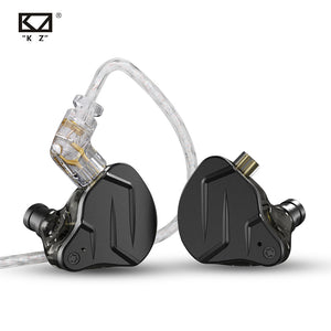 【KZ ZSN Pro X】 in Ear Monitor, Wired Gaming Earbuds, HiFi KZ in Ear Headphones with Hybrid Dual Driver 1ba 1dd High Fidelity Musicians IEM Earphones with Detachable Tangle-Free Cable