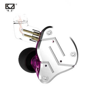 【KZ ZSN】 in Ear Earphone 1BA 1DD Stereo High Fidelity Earphone, KZ Earbuds High Resolution in Ear Monitor Headphone - KEEPHIFI