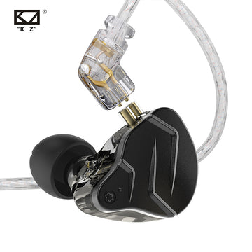 【KZ ZSN Pro X】 in Ear Monitor, Wired Gaming Earbuds, HiFi KZ in Ear Headphones with Hybrid Dual Driver 1BA 1DD High Fidelity Musicians IEM Earphones - KEEPHIFI
