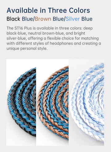 【KBEAR ST16 Plus】 Crystal 16 Cores 2M Long Upgrade Cable 5N Single Copper Silver-plated - KEEPHIFI