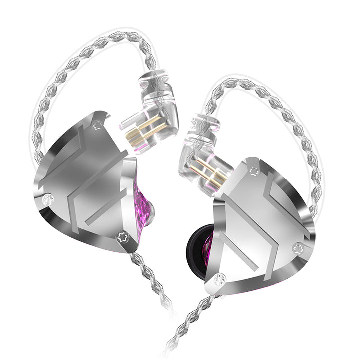 【CCA C10 Pro】in-Ear Monitor, HiFi 1DD 4BA Hybrid Five Drivers in-Ear Earphone, Zinc Alloy Shell+Resin Cavity Wired Earbuds with 0.75mm CPin Gold Plated Detachable Cable