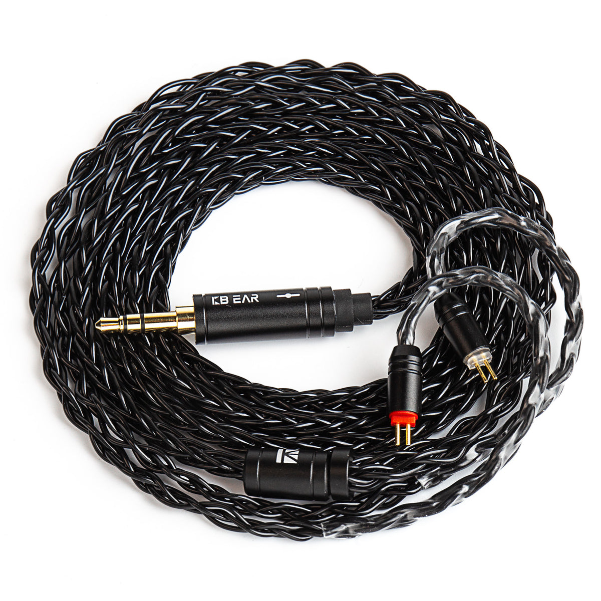【KBEAR ST12 /ST12 PLUS /ST12 MAX】8-strand 4N OFC silver-plated Upgrade ...