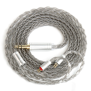 【KBEAR ST12/ST12PLUS】 Upgraded Cable 8-strand 4N OFC silver-plated High-purity 4N Upgraded Cable 3.5MM plug/4.4MM plug - KEEPHIFI