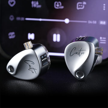【KZ Castor】 Best Sound Quality Earphones Headphones 2 DD In Ear High-end Tunable Balanced Armature Wired Earphones Monitor Cancelling Earbuds IEM - KEEPHIFI
