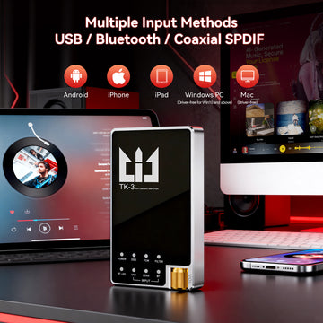 【TRI TK3】DAC/AMP Multi-functional Portable Audio DAC & Headphone Amplifier - KEEPHIFI