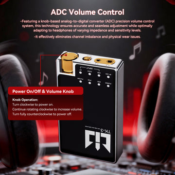 【TRI TK3】DAC/AMP Multi-functional Portable Audio DAC & Headphone Amplifier - KEEPHIFI