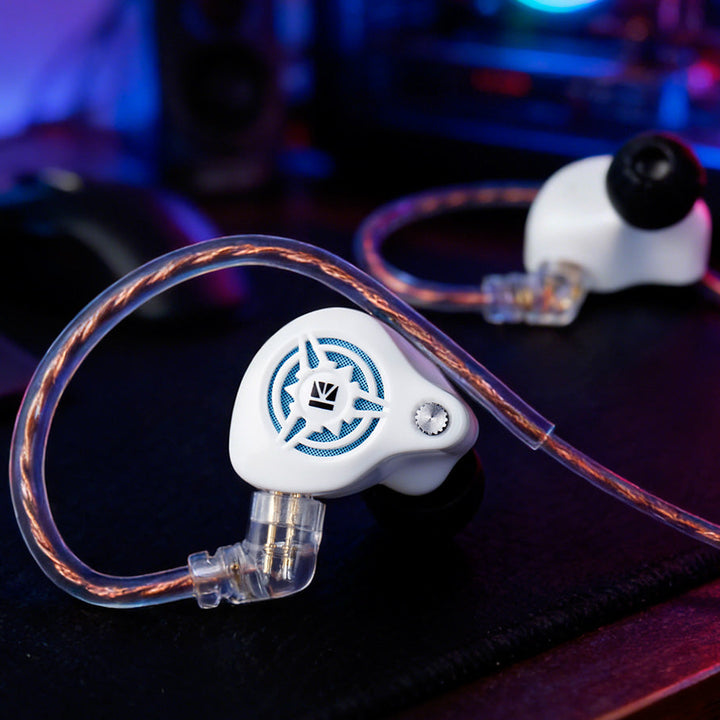 【KBEAR BANG-K BK1】10mm Single DD In-Ear HiFi Gaming Earphones, Pinpoint Audio Accuracy|Pure HiFi Sound, Stylish Gaming Design,3.5mm/Type C version for Gaming