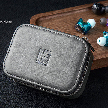 【KBEAR BP05】PU Large Zippered Earphone Storage Case - KEEPHIFI