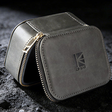 【KBEAR BP05】PU Large Zippered Earphone Storage Case - KEEPHIFI