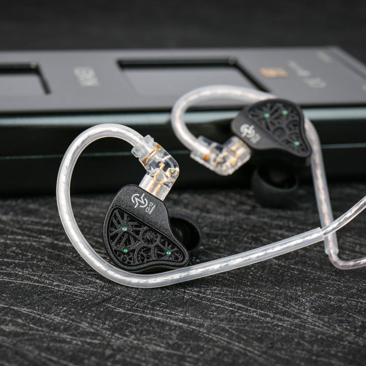 【CCZ TianGong Pro CZ12】 Hybrid 1DD 5BA HiFi In-Ear Monitors – All-Metal Design, High Resolution, Immersive Sound for Audiophile, Gaming & Music - KEEPHIFI
