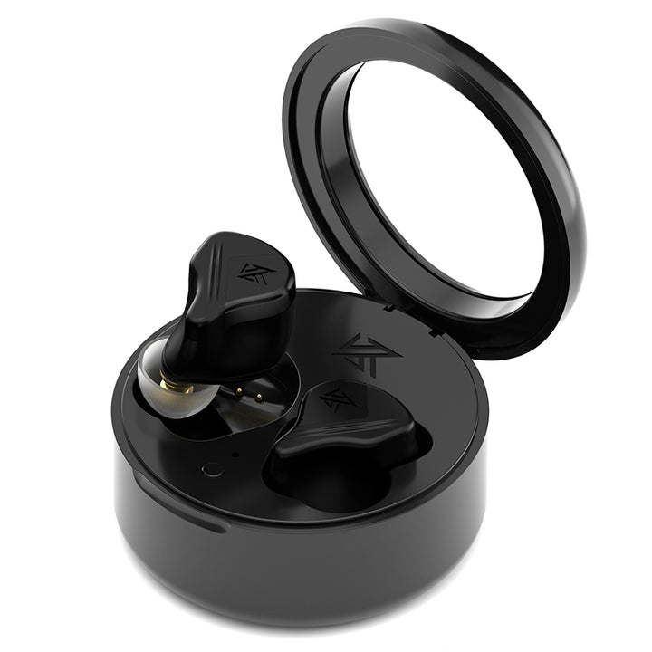 【KZ VXS——Clearance 】TWS Bluetooth 5.2 Earphones – Qualcomm QCC3040 Chip, aptX Lossless, 40ms Game Mode, CVC Noise Reduction, 10mm Custom DD, 25H Total Battery, Type-C (Immersive Sound, Low Latency Gaming, Wireless Freedom)