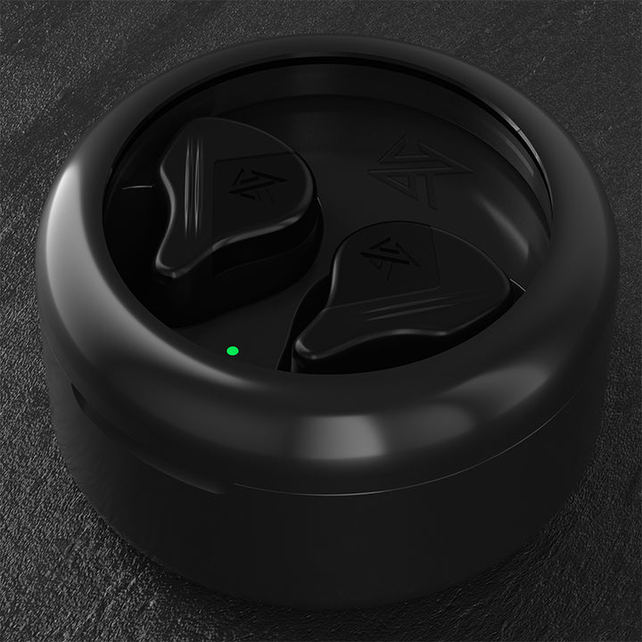 【KZ VXS——Clearance 】TWS Bluetooth 5.2 Earphones – Qualcomm QCC3040 Chip, aptX Lossless, 40ms Game Mode, CVC Noise Reduction, 10mm Custom DD, 25H Total Battery, Type-C (Immersive Sound, Low Latency Gaming, Wireless Freedom) - KEEPHIFI