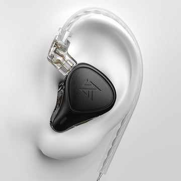 【KZ ZEX Pro】Triple Hybrid Driver HiFi in Ear Earphone KZ ZEXPro IEMs Earbuds with Detachable 0.75mm 2Pin Silver-Plated Cable - KEEPHIFI