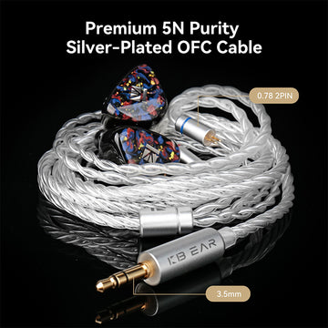 【KBEAR Kalideer Apex-P6】 Triple-Driver Hybrid In-Ear Monitors (1DD+1BA+1Piezo) - KEEPHIFI