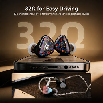 【KBEAR Kalideer Apex-P6】 Triple-Driver Hybrid In-Ear Monitors (1DD+1BA+1Piezo) - KEEPHIFI