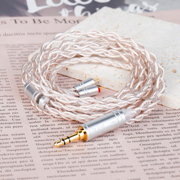 【KBEAR FunMusic——Clearance】6N Silver-plated OFC HIFI upgrade cable Earphone Cables - KEEPHIFI