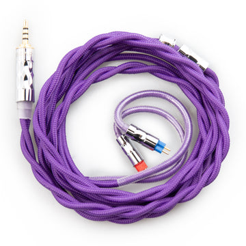 【KBEAR ST5】4N Pure Silver + 4N OFC Mixed Upgraded Cable 1.2m Long - KEEPHIFI