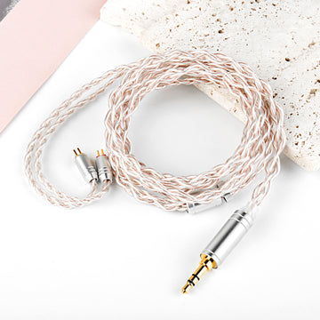 【KBEAR FunMusic——Clearance】6N Silver-plated OFC HIFI upgrade cable Earphone Cables - KEEPHIFI