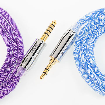 【KBEAR ST18】16-Core Oxygen-free Copper Silver-plated Upgraded Cable 1.2M Long - KEEPHIFI