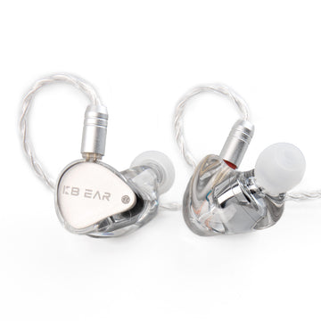 【KBEAR STREAMER】 Best IEM Earphones in ear Monitor Headphones Handmade Molded 1DD HiFi Headphones Best Sound Quality Earphones - KEEPHIFI