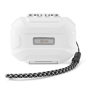【CCZ Taichi Case】 in Ear Monitor Case, Portable Earbuds Hard Case, Waterproof Earphone Storage Box, Travel Carrying Case for Headphones and IEM Cables - KEEPHIFI