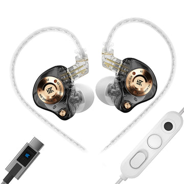 【KZ EDZ】Ultra-excursion Dynamic+Dual Damping System In Ear Monitor, EDX Series Final Chapter Edition - KEEPHIFI