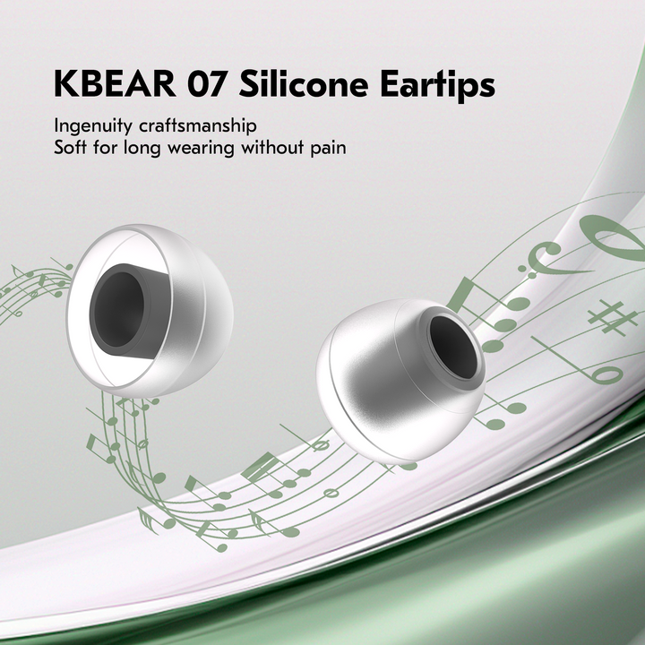 【KBEAR 07】 Silicone Eartips (Shipping on orders over $10)