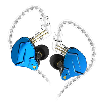 【KZ ZSN Pro X】 in Ear Monitor, Wired Gaming Earbuds, HiFi KZ in Ear Headphones with Hybrid Dual Driver 1BA 1DD High Fidelity Musicians IEM Earphones - KEEPHIFI
