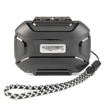 【CCZ Taichi Case】 in Ear Monitor Case, Portable Earbuds Hard Case, Waterproof Earphone Storage Box, Travel Carrying Case for Headphones and IEM Cables - KEEPHIFI