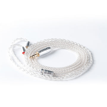 【KBEAR 4833】8 Strands OFC Silver-plated Cables, Upgraded Cables for HIFI IEM Headphones - KEEPHIFI