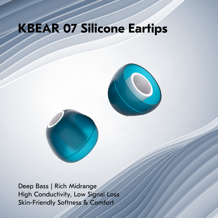 【KBEAR 08】 Silicone Eartips(Shipping on orders over $10) - KEEPHIFI