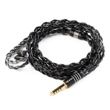 【KBEAR Black Blade】Brass Alloy Upgrade Cable 4-core braided in Litz structure 1.2M Long - KEEPHIFI