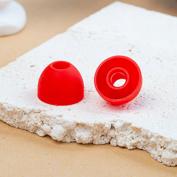 【KBEAR Rainbow】 Eartips for in-Ear Headphones Soft Silicone Earbuds Tips 4mm Connector Hole for in-Ear Earbuds 8PCS/4 Pairs(Shipping on orders over $10) - KEEPHIFI