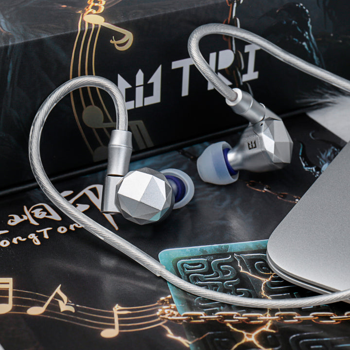 【TRI KongTong I2】12mm Planar Magnetic Driver In Ear Monitor Headphones IEM
