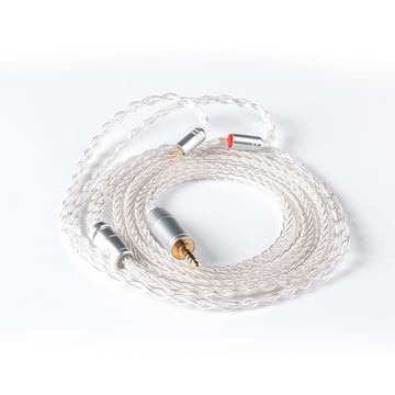 【KBEAR 4833】8 Strands OFC Silver-plated Cables, Upgraded Cables for HIFI IEM Headphones - KEEPHIFI