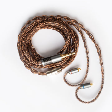 【KBEAR Crystal】KBEAR 7N 8 Cores Upgraded Cable 1.2M Long High quality OCC Cable - KEEPHIFI