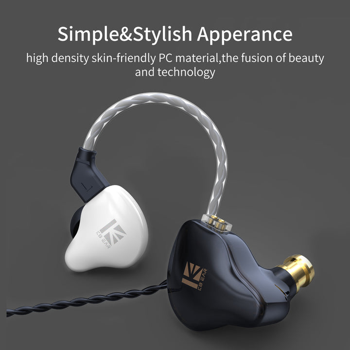 【KBEAR KS1】Dual Magnetic Circuit Single DD In Ear Monitor Super Bass IEM Headphones
