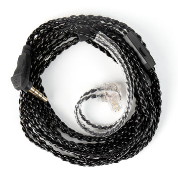 【CCZ C01】2M High-purity OFC Cable Restore the original sound, 4-strand of 4N OFC braided twisted Cable - KEEPHIFI