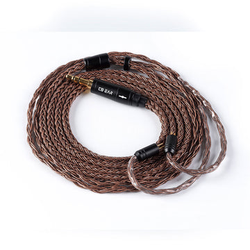 【KBEAR 4841】16 Strands OFC Upgraded Cables for HIFI IEM Headphones in Ear Monitors Earphones - KEEPHIFI
