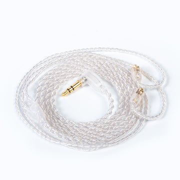 【KBEAR Refreshing】4 Strands 5N Silver-plated OFC Upgraded Cables 1.2M Long - KEEPHIFI