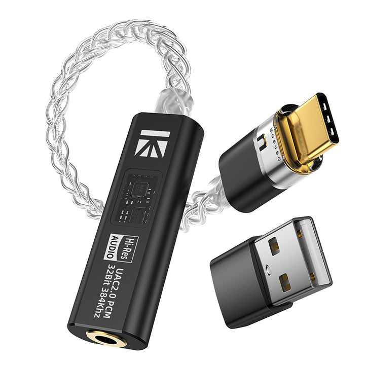 【KBEAR DAC2】 USB-C Dongle DAC – CX31993 Chip + MAX97220 Amp