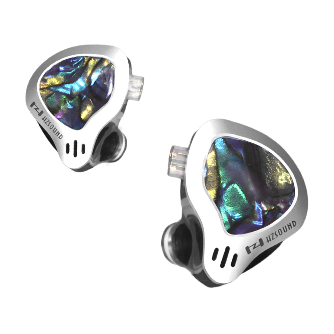 【HZSOUND GINKGO】Dual-Driver HiFi Earphones, PVD-coated Composite Diaphragm Piezoelectric Ceramic Driver, Interchangeable Tuning Nozzles - KEEPHIFI