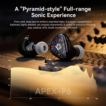 【KBEAR Kalideer Apex-P6】 Triple-Driver Hybrid In-Ear Monitors (1DD+1BA+1Piezo) - KEEPHIFI