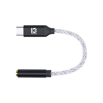 【KBEAR TC12 Pro】Type-C to 3.5mm Earphone Adapter, HIFI Sound Quality, Easy Connection - KEEPHIFI